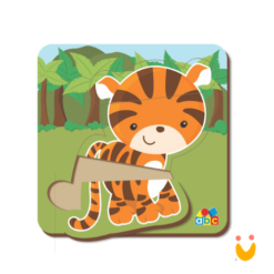 Quebra Cabeça Baby Tigre