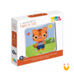 Quebra cabeça progressivo - Família Tigre