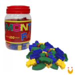 Monta Fácil - Pote com 100 peças