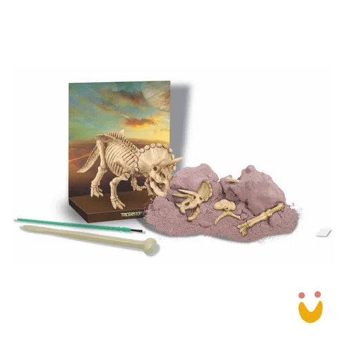 Kit de Escavação de Dinossauro Triceratopo - Imagem 3