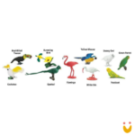 Tubo de miniatura - Pássaros Exóticos