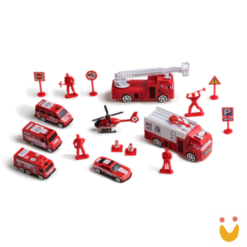 Playset Bombeiros Mini resgate