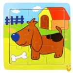 Quebra cabeça 9 peças