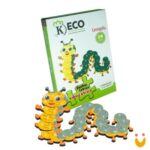 Quebra cabeças Alfabeto Centopéia