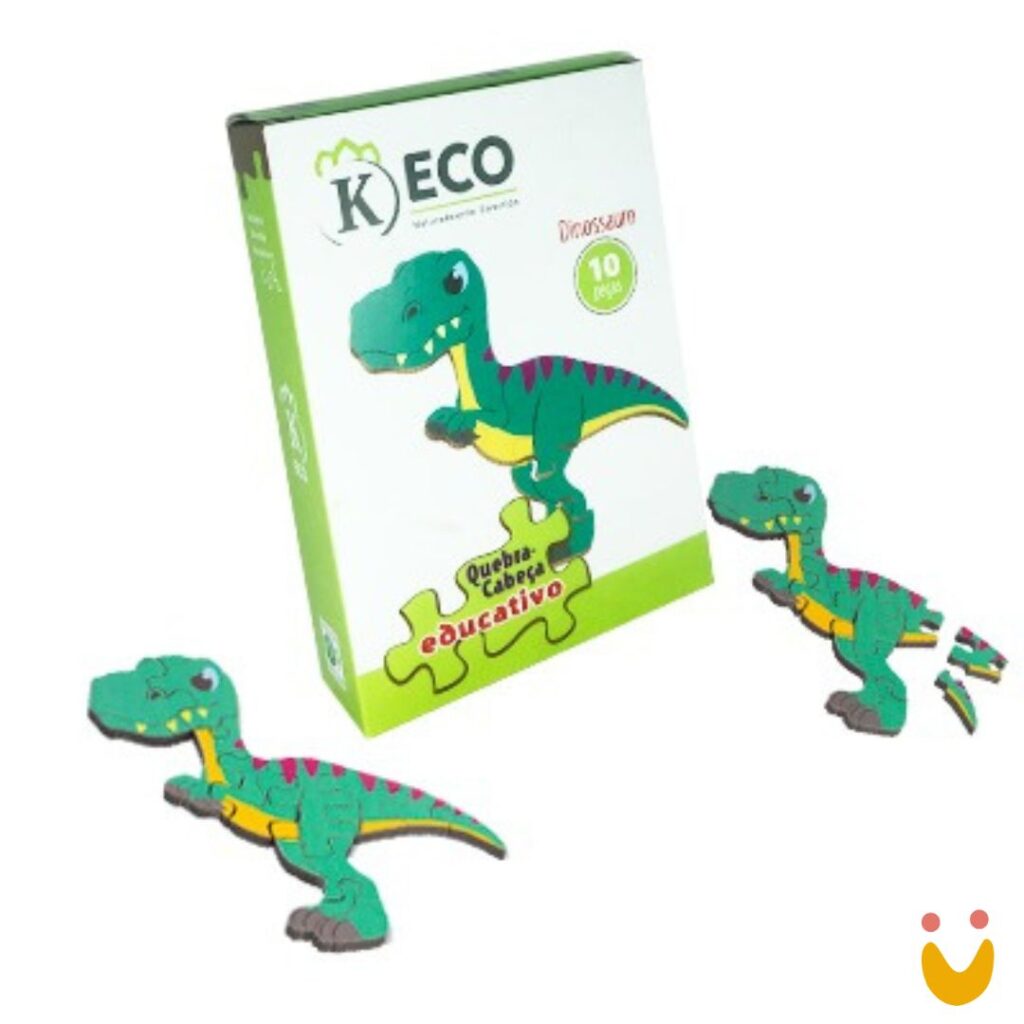 Quebra cabeças 10 peças – Dinossauro
