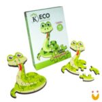 Quebra cabeças 10 peças - Cobrinha