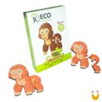 Quebra cabeças 10 peças - Macaco