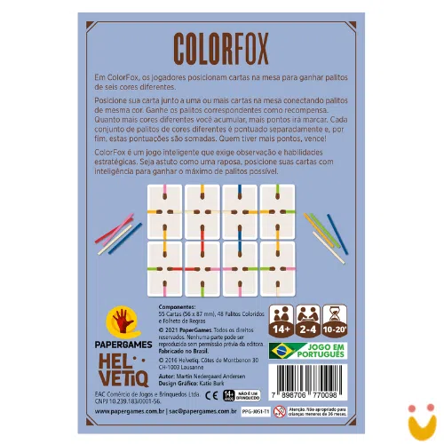 Jogo ColorFox - Ludopia