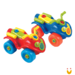 Quadriciclo monta e desmonta