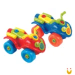 Quadriciclo monta e desmonta