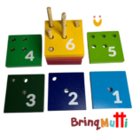 Pirâmide sobre pinos - Imagem 2