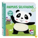 Livro Animais Fofuchos - Toque e Sinta: Animais Selvagens