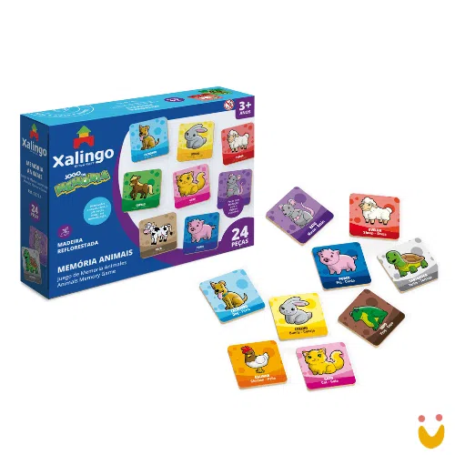 Jogo da Memória Animais - Imagem 1