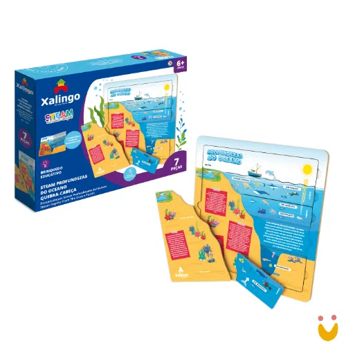 Brinquedo-educativo-steam-quebra-cabeça-profundezas-do-oceano-ludopia Steam Quebra-Cabeça Profundezas do Oceano - Imagem 1