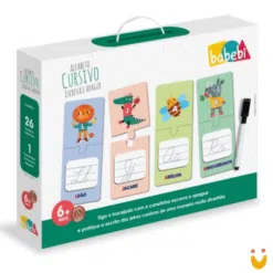 Alfabeto Cursivo Escreva e Apague