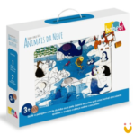 Quebra Cabeça Tátil Animais da neve