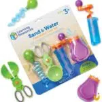 Kit para treino de coordenação motora fina - Areia e água