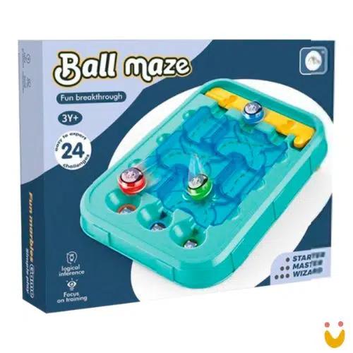 Brinquedo-educativo-jogo-ball-maze-ludopia-2 Jogo Ball Maze - Imagem 1