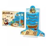 Jogo Pirata 3D Puzzle
