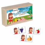 Dominó Frutas em Libras