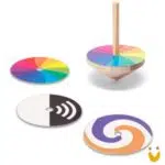 Pião com discos