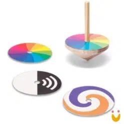 Pião com discos
