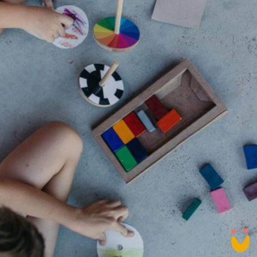 Pião com discos - Imagem 2