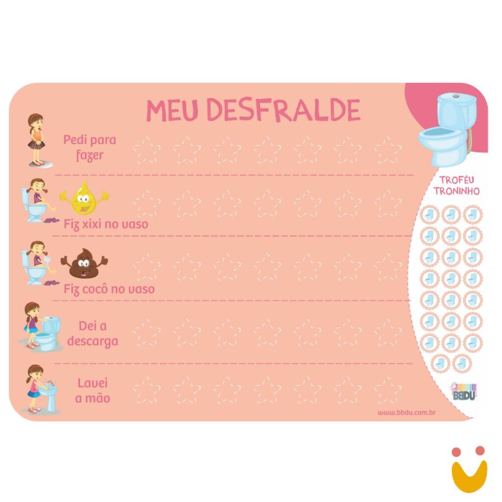 Projeto Desfralde Meu Troninho Menina