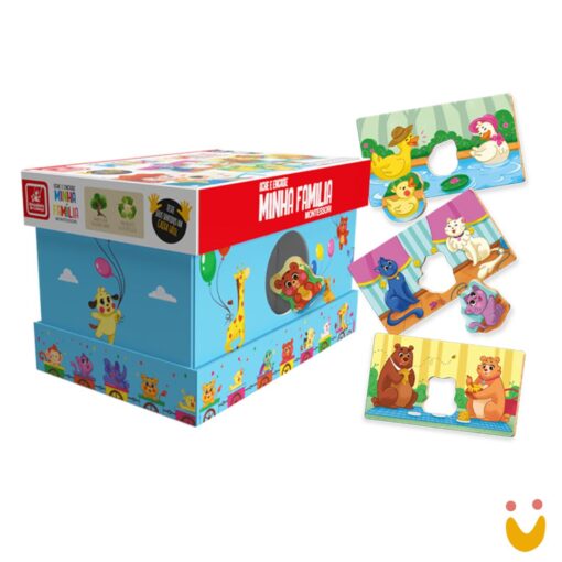 Ache e Encaixe Minha Família Montessori - Imagem 3