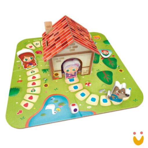 Jogo de Tabuleiro Chapeuzinho Vermelho - Imagem 2