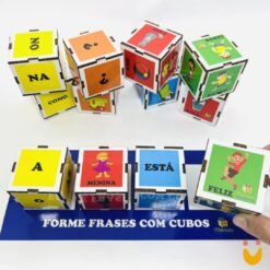 Forme Frases com Cubos