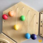 Painel Sensorial Colmeia - Bolas