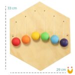 Painel Sensorial Colmeia - Bolas - Imagem 2