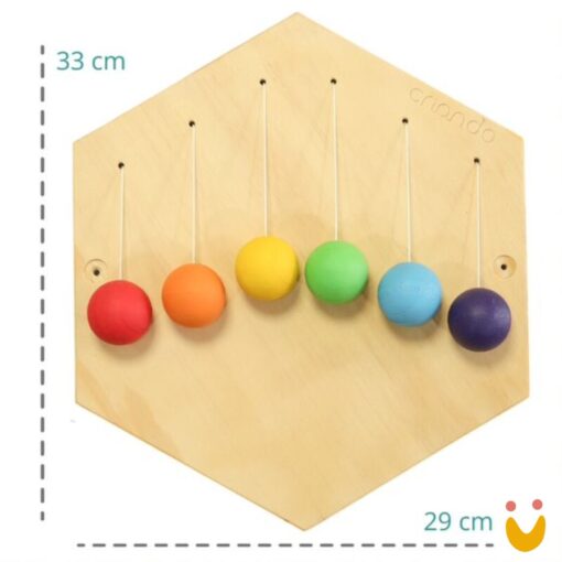 Painel Sensorial Colmeia - Bolas - Imagem 2