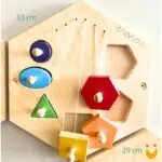 Painel Sensorial Colmeia - Formas de Encaixe - Imagem 3