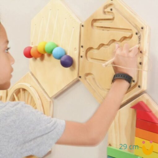 Painel Sensorial Colmeia - Labirinto - Imagem 3