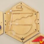 Painel Sensorial Colmeia - Labirinto