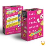Taco Gato Cabra Queijo Pizza: ao Contrário