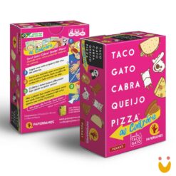 Taco Gato Cabra Queijo Pizza: ao Contrário