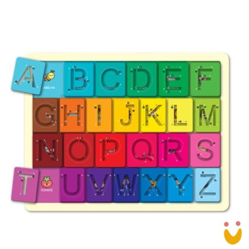 Vamos Escrever? Alfabeto Vazado - Imagem 2