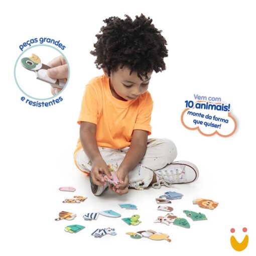 Jogo de Encaixe - Metadinhas - Imagem 3