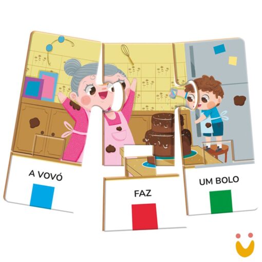 Jogo e Quebra-cabeça Primeiras Frases - Imagem 2