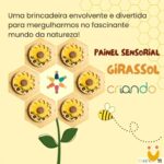 Painel Sensorial Colmeia - Girassol - Imagem 3