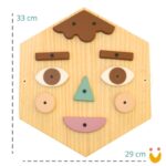 Painel Sensorial Colmeia - Sentimentos