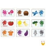 Quebra cabeça Cadê meu par - Cores - Imagem 2