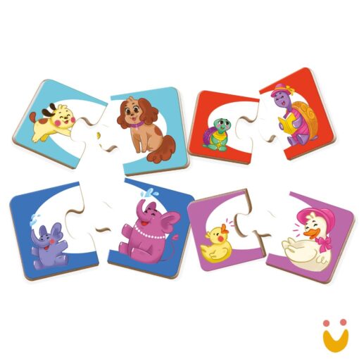 Quebra cabeça Cadê meu par - Filhotes - Imagem 3