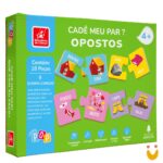 Quebra cabeça Cadê meu par - Opostos