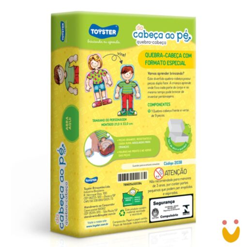 Quebra Cabeças - Da cabeça ao pé - Imagem 3