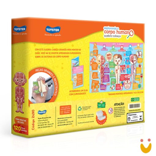Quebra Cabeças - Explorando O Corpo Humano - Imagem 4