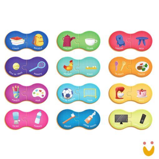 Quebra cabeça cadê meu par - Imagem 2